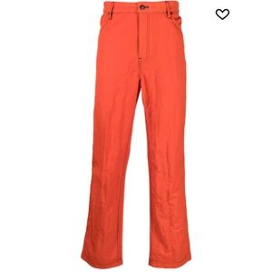 Ekhaus Latta Red Crinkle Pants - size 26
